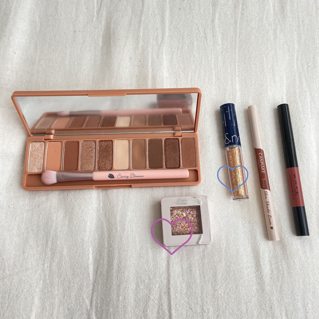 グリッタープリズム シャドウ/MISSHA/グリッターを使ったクチコミ（2枚目）