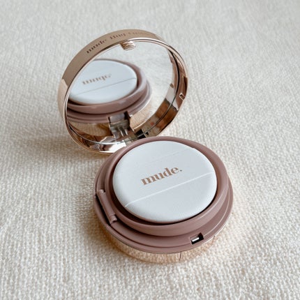 ハグクッション/mude/クッションファンデーションを使ったクチコミ(2枚目)