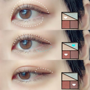 UR GLAM　VELVET EYE COLOR PALETTE/U R GLAM/アイシャドウパレットを使ったクチコミ（2枚目）