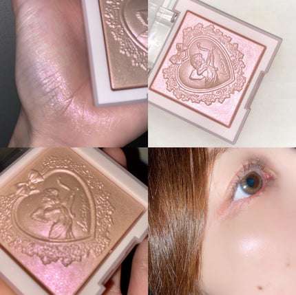 ラックスグロウハイライター/dasique/パウダーハイライトを使ったクチコミ(9枚目)