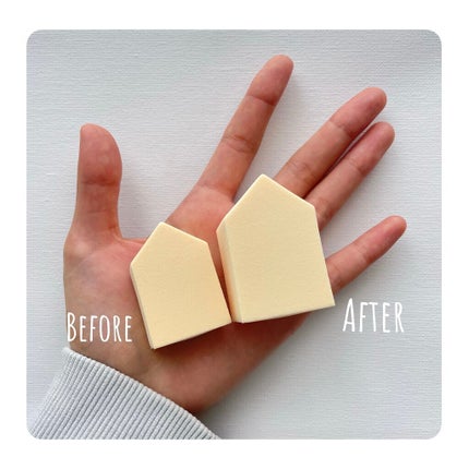 ジェリータッチスポンジ ハウス型/ロージーローザ/パフ・スポンジを使ったクチコミ(4枚目)