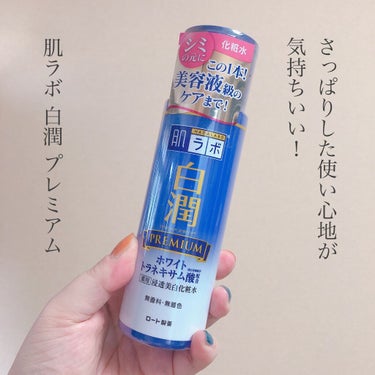 白潤プレミアム薬用浸透美白化粧水/肌ラボ/化粧水を使ったクチコミ（1枚目）