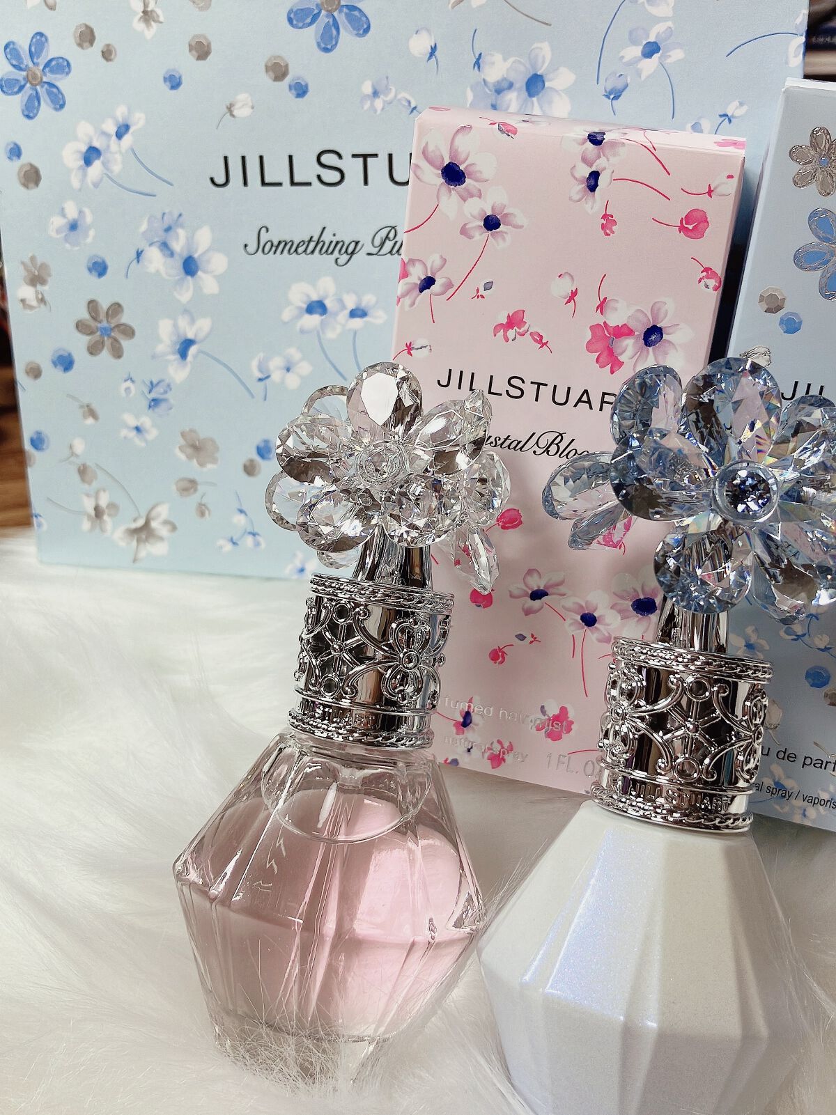 クリスタルブルーム　サムシングピュアブルー セント　オードパルファン/JILL STUART/香水(レディース)を使ったクチコミ（1枚目）