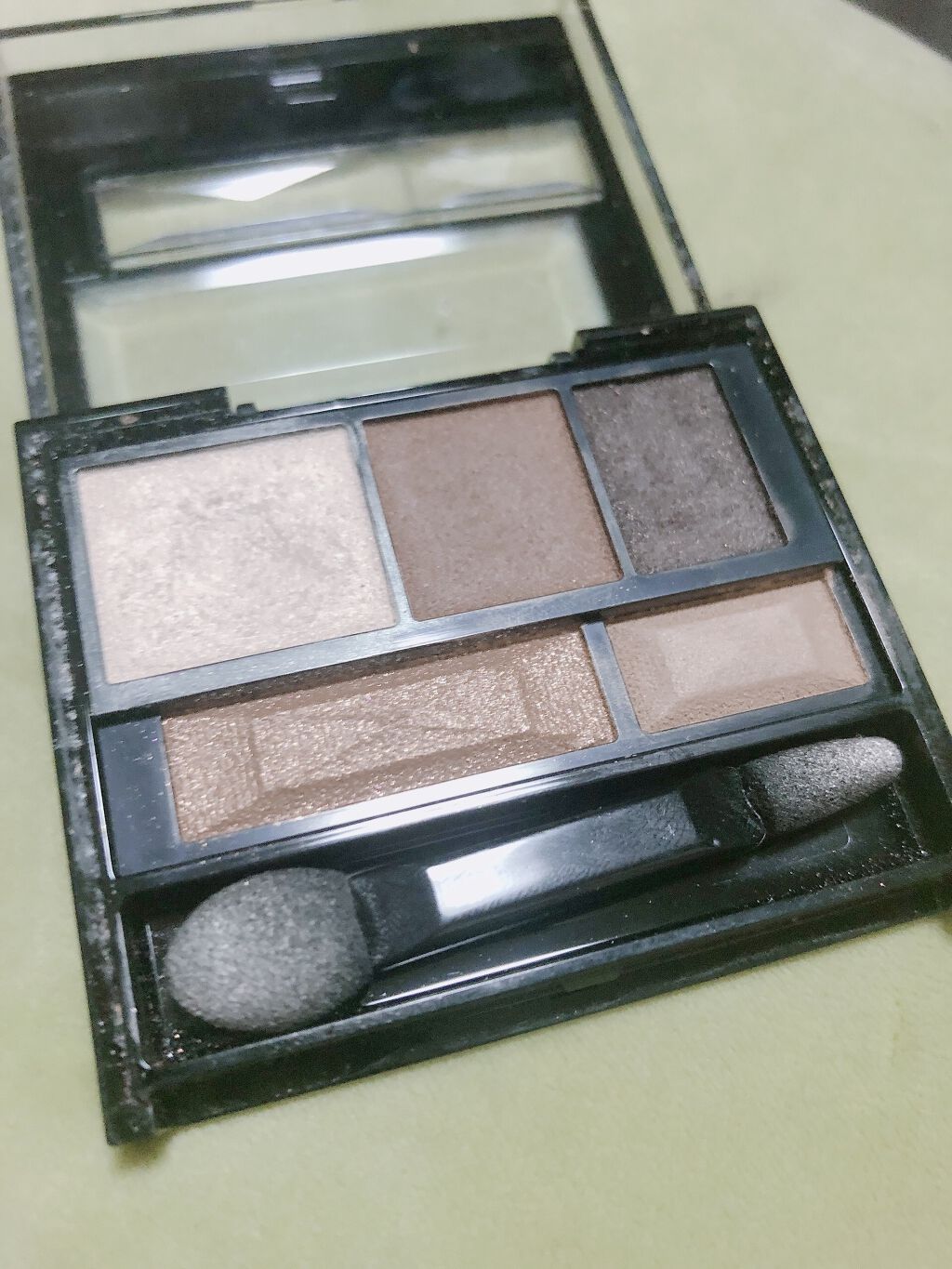 ブラウンシェードアイズN/KATE/アイシャドウパレットを使ったクチコミ(2枚目)
