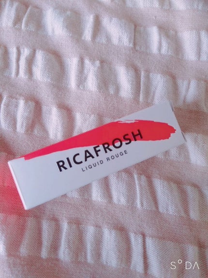 ジューシーリブティント 03 ミアローズ/RICAFROSH/リップティントを使ったクチコミ(1枚目)