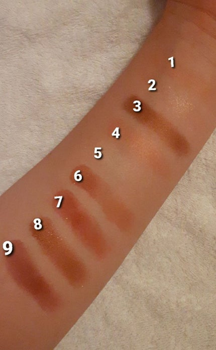 UR GLAM BLOOMING EYE COLOR PALETTE/U R GLAM/アイシャドウパレットを使ったクチコミ(3枚目)