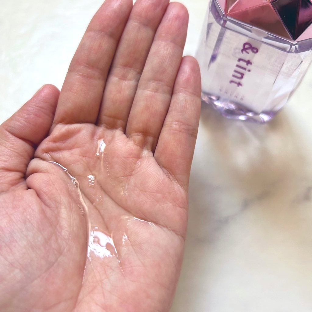 アンドティント カラーシャイン ヘアオイル/&tint/ヘアオイルを使ったクチコミ(2枚目)