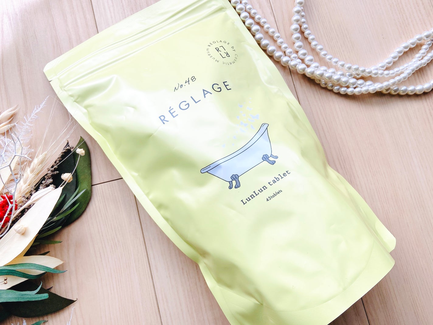 レグラージュ No.48 ルンルン・タブレット/REGLAGE/入浴剤を使ったクチコミ(3枚目)