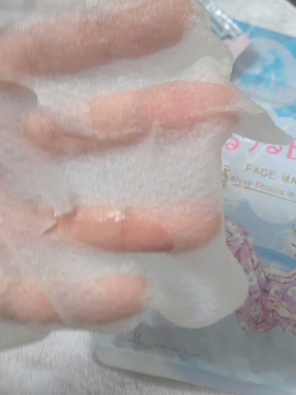 うるうるBOMBマスク/クリアターン/シートマスク・パックを使ったクチコミ(3枚目)