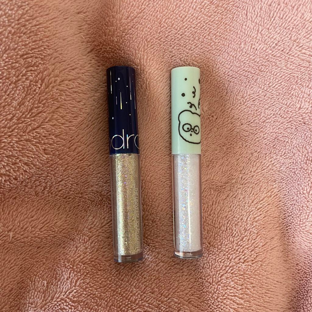 リキッド グリッター シャドウ/rom&nd/グリッターを使ったクチコミ(1枚目)