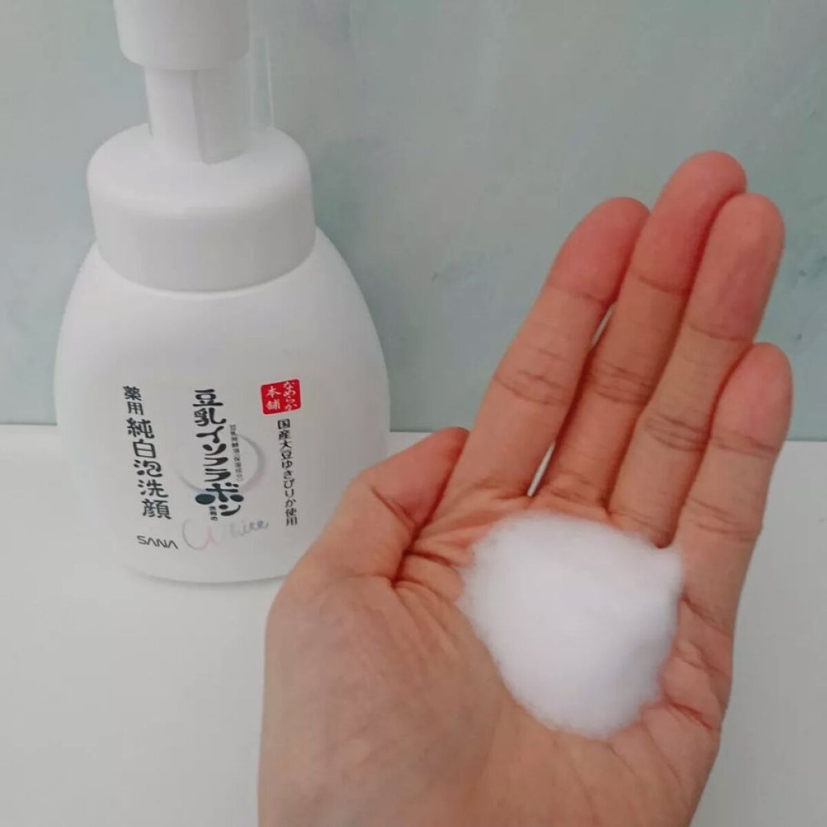 薬用泡洗顔/なめらか本舗/泡洗顔を使ったクチコミ（3枚目）