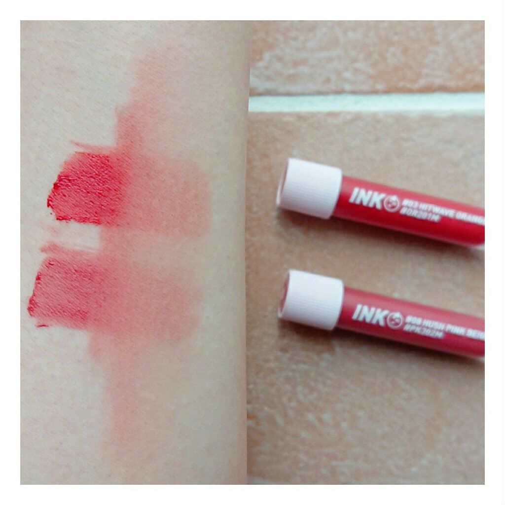 インク マット ブラー ティント/PERIPERA/口紅を使ったクチコミ(5枚目)