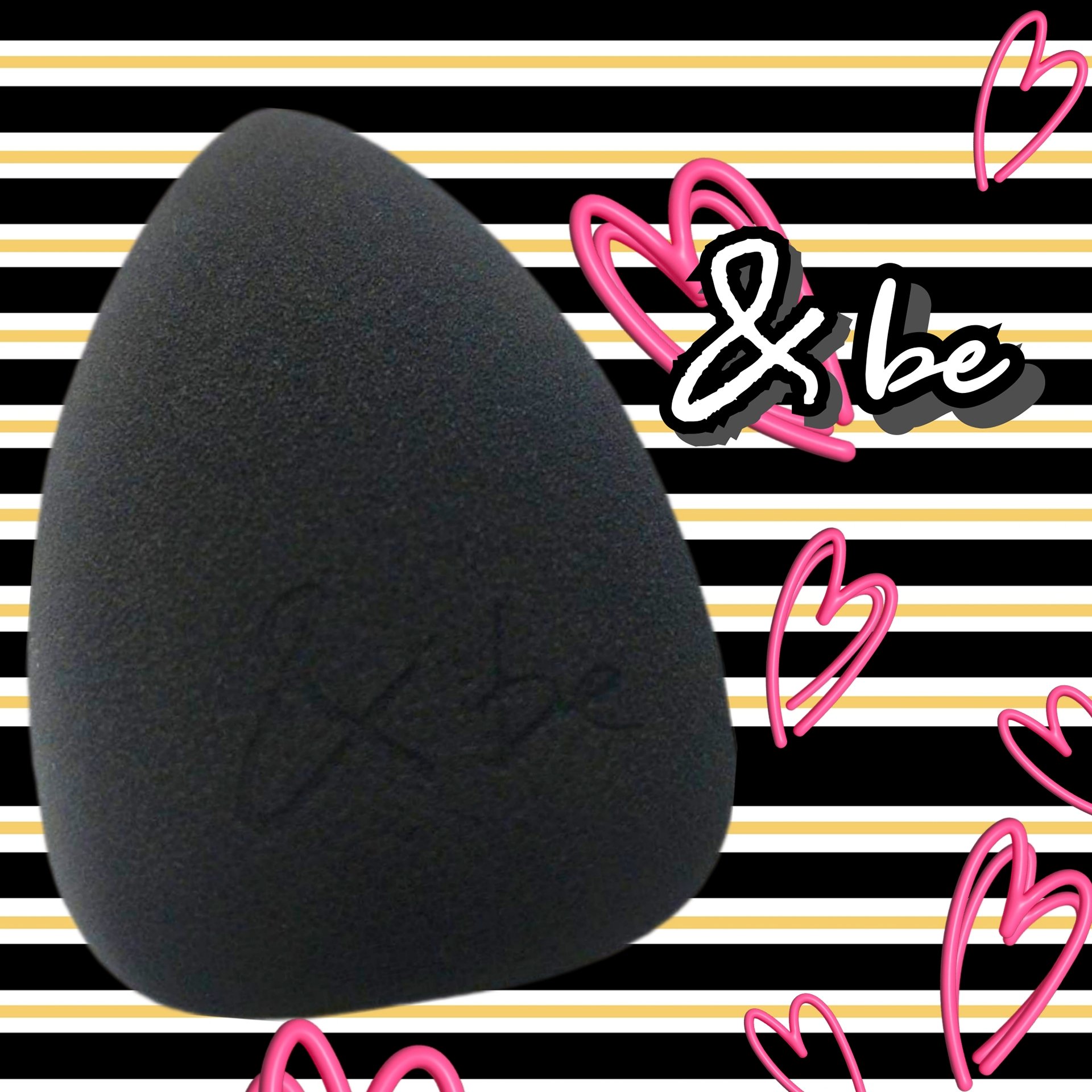 &be ブラックスポンジ/＆be/パフ・スポンジを使ったクチコミ（1枚目）