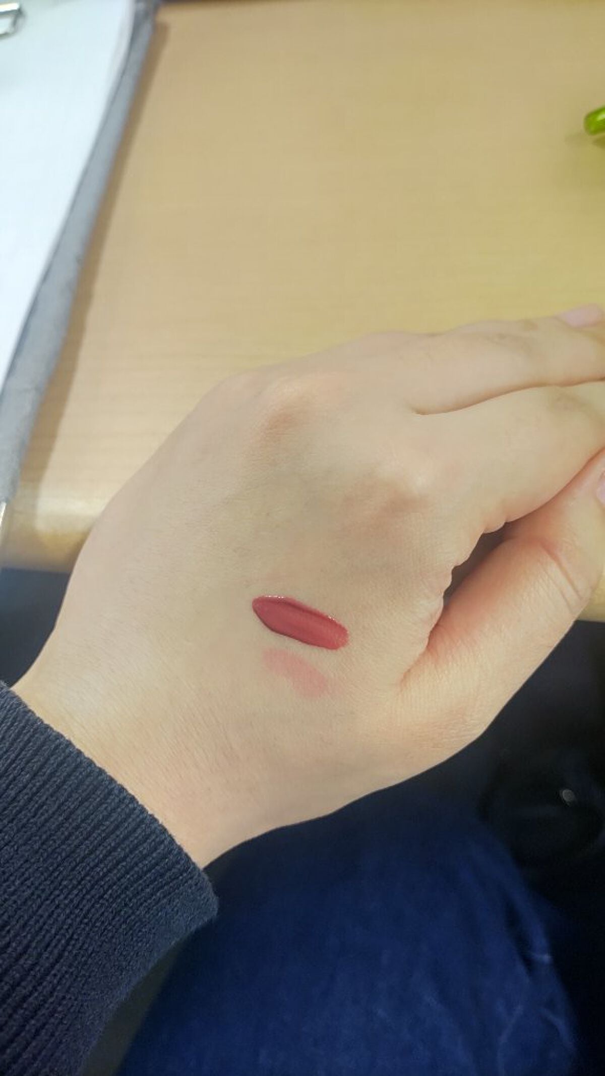 ジューシーラスティングティント/rom&nd/リップティントを使ったクチコミ(2枚目)