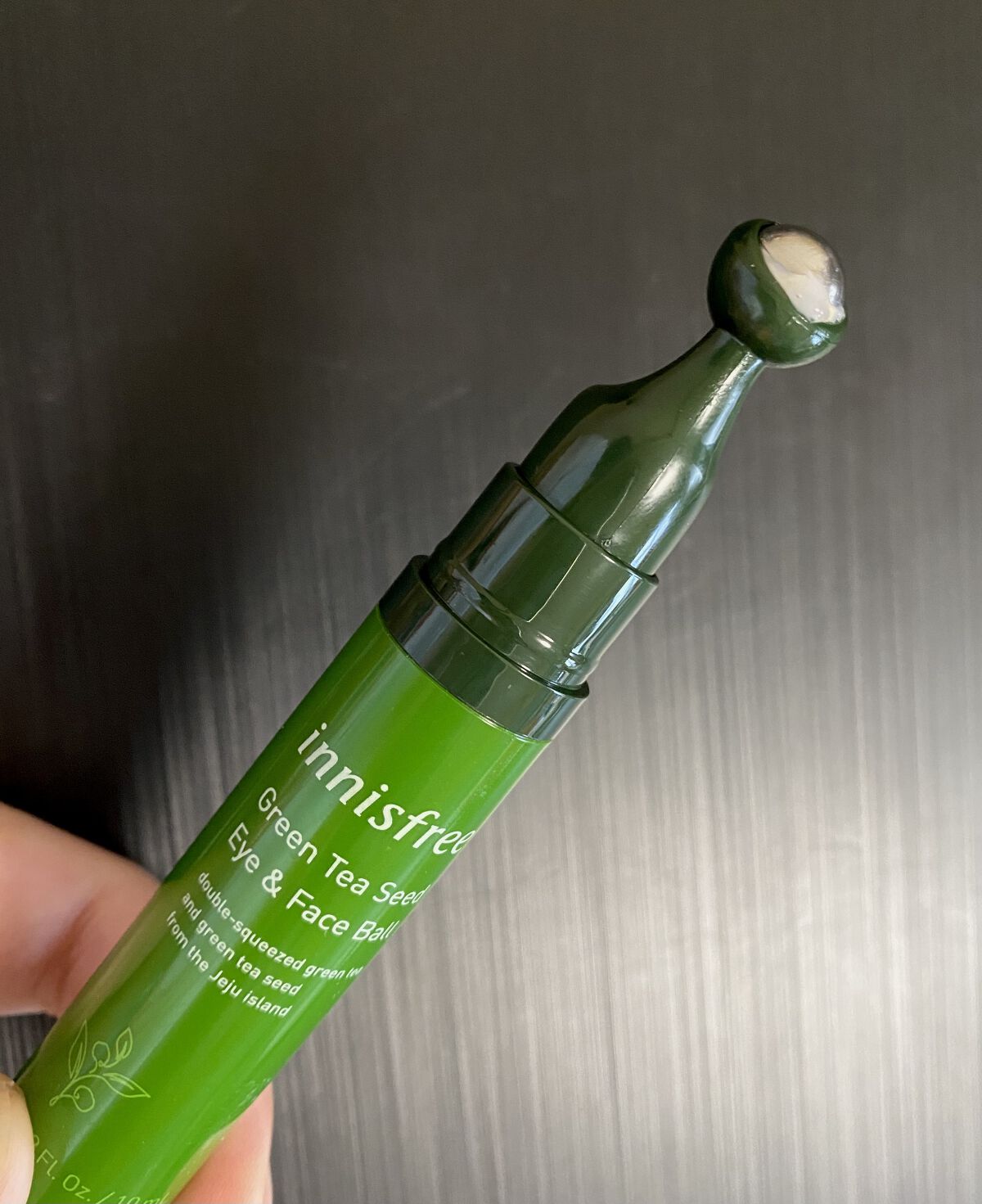 グリーンティーシード アイ＆フェイスボール/innisfree/美容液を使ったクチコミ（1枚目）