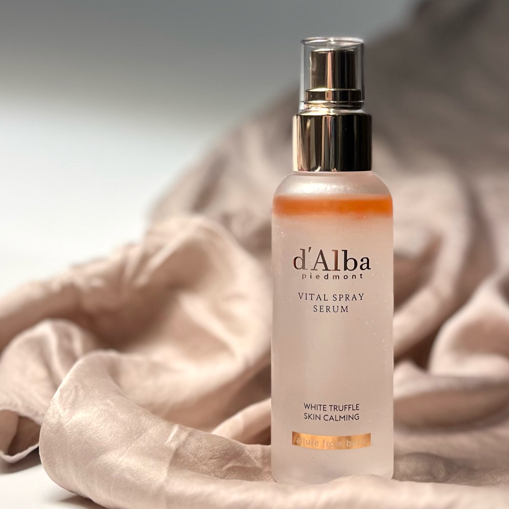 ダルバ ホワイトトリュフバイタルスプレーセラム/ダルバ/ミスト状化粧水を使ったクチコミ（1枚目）