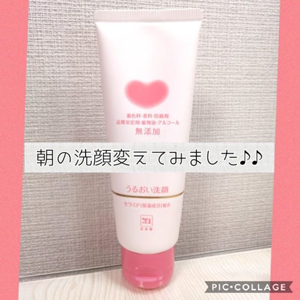 うるおい洗顔/カウブランド無添加/洗顔フォームを使ったクチコミ(1枚目)