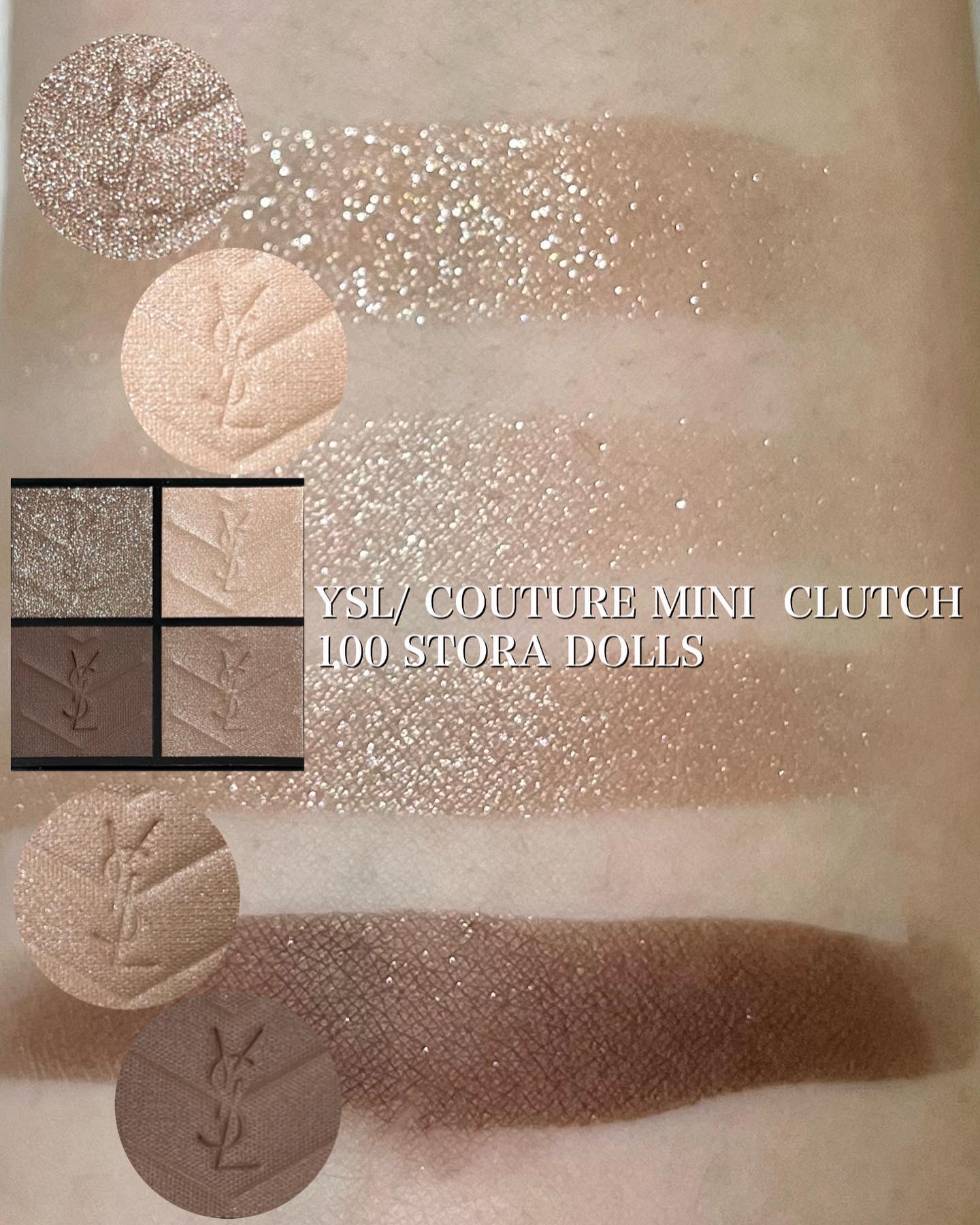 2023年秋新作アイシャドウパレット】クチュール ミニ クラッチ｜YVES