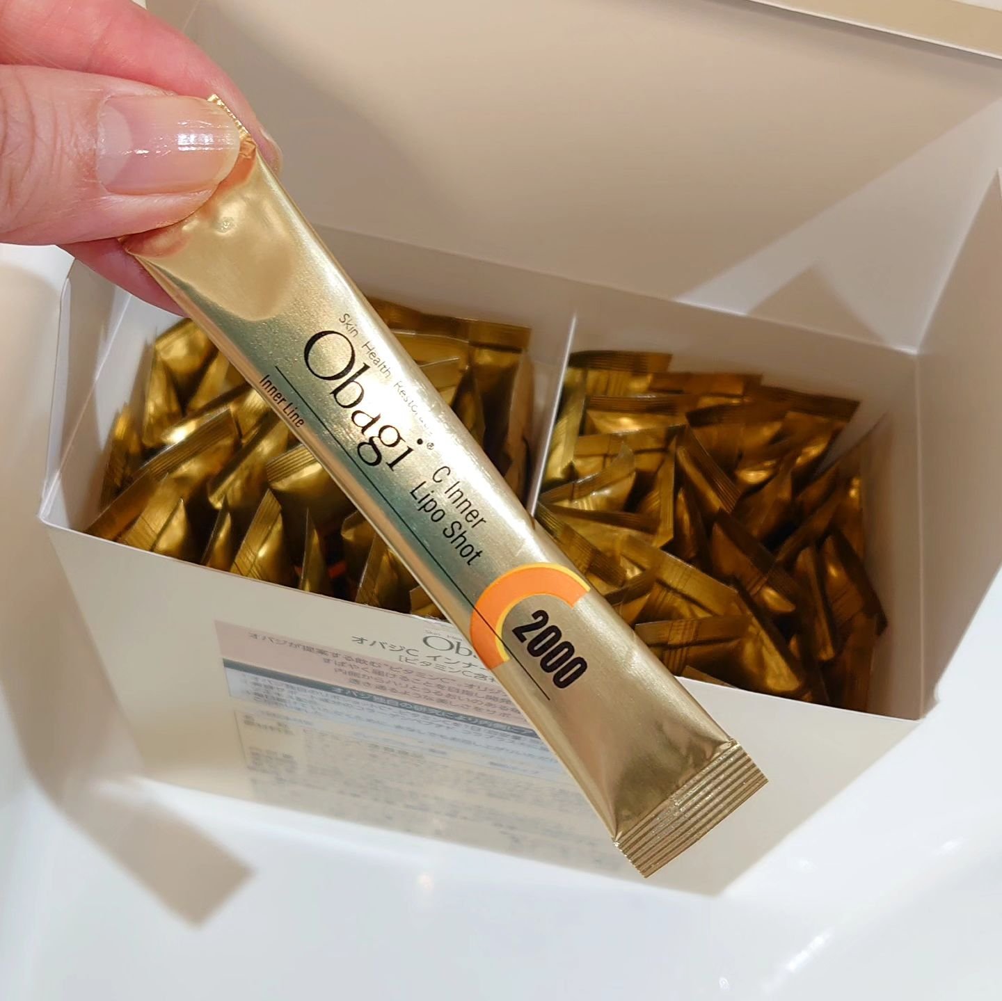 インナーリポショット/オバジ/美容サプリメントを使ったクチコミ（2枚目）