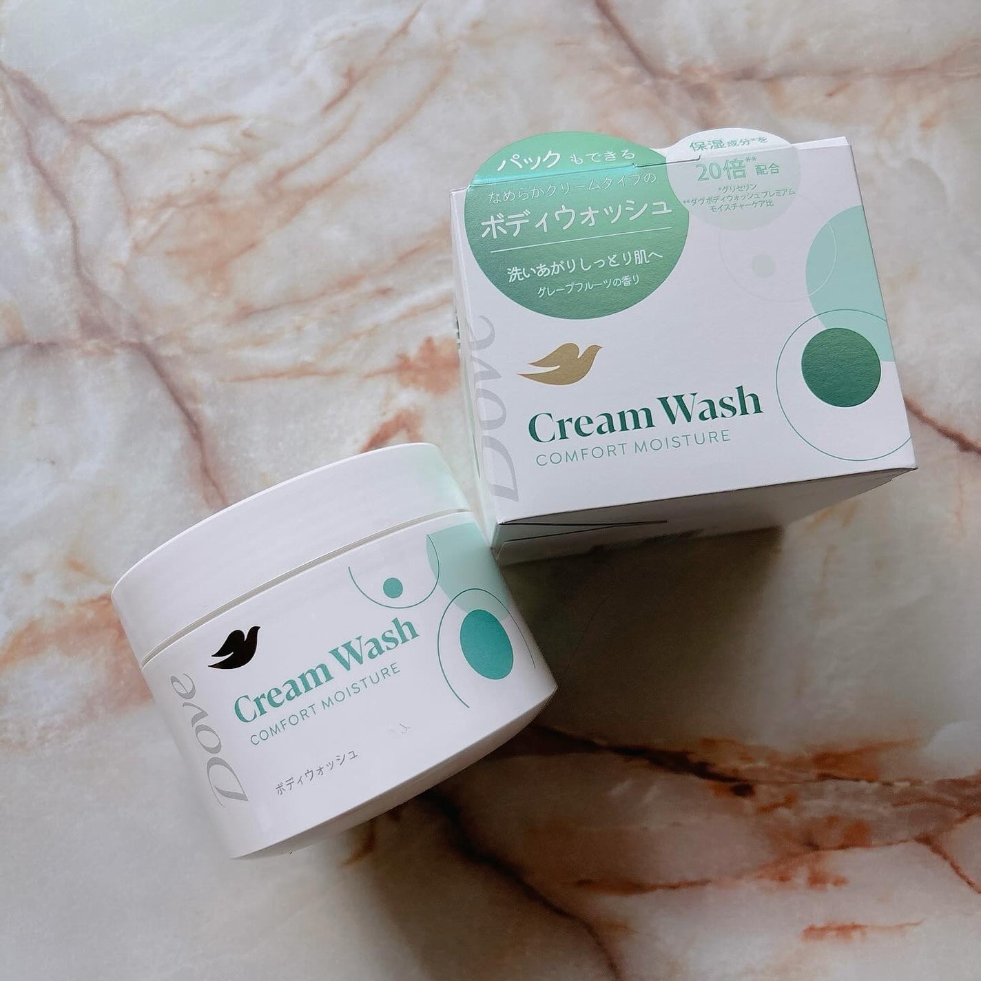ダヴ クリームボディウォッシュ コンフォートモイスチャー/ダヴ/ボディソープを使ったクチコミ(4枚目)