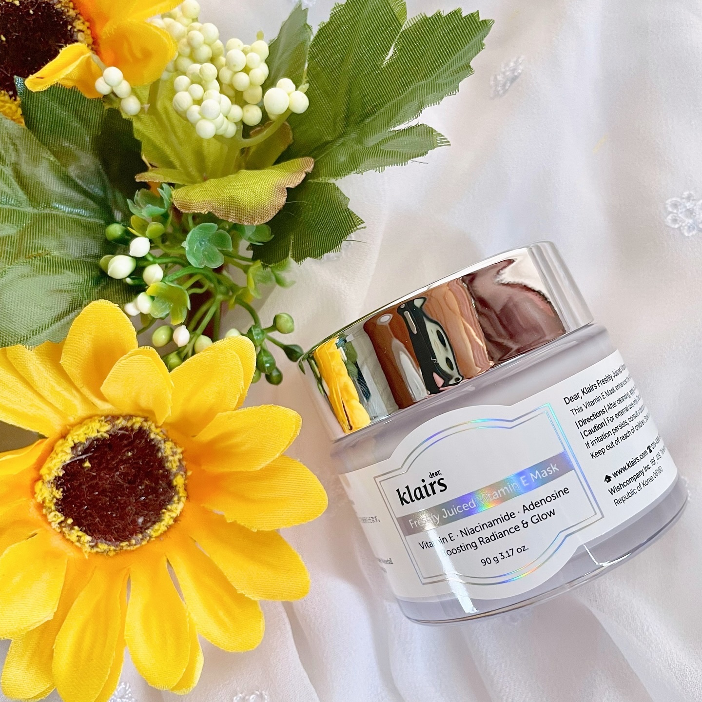 フレッシュリージュースドビタミンEマスク(90g)/Klairs/フェイスクリームを使ったクチコミ（1枚目）