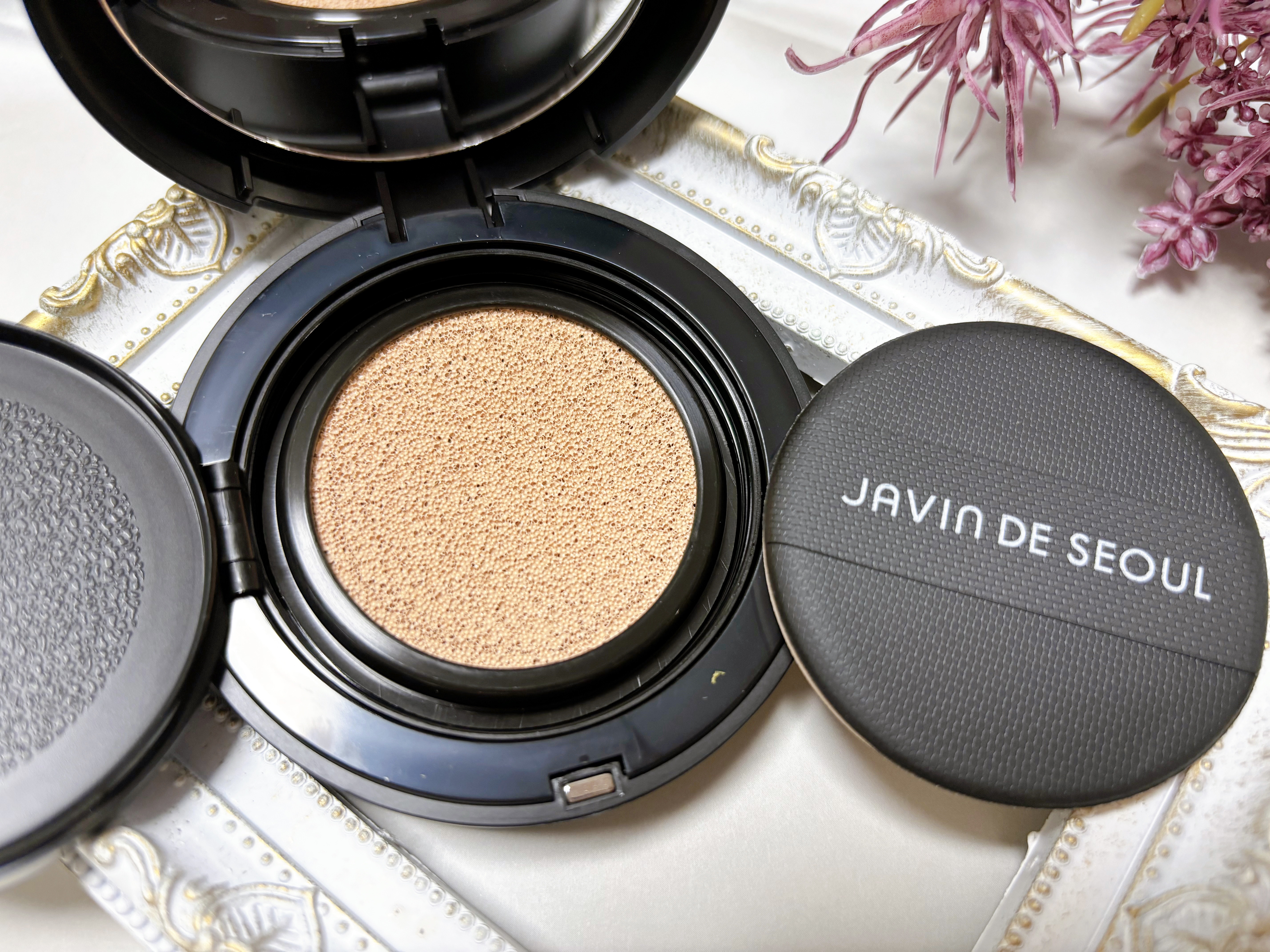 ジャビンドゥソウル ウインクファンデーションパクト/Javin De Seoul/クッションファンデーションを使ったクチコミ（3枚目）