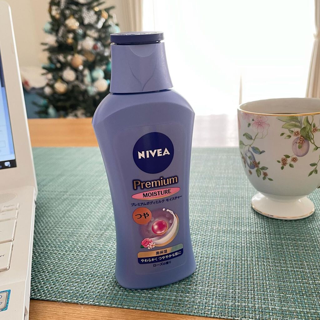 ニベア プレミアムボディミルク モイスチャー/ニベア/ボディミルクを使ったクチコミ(1枚目)