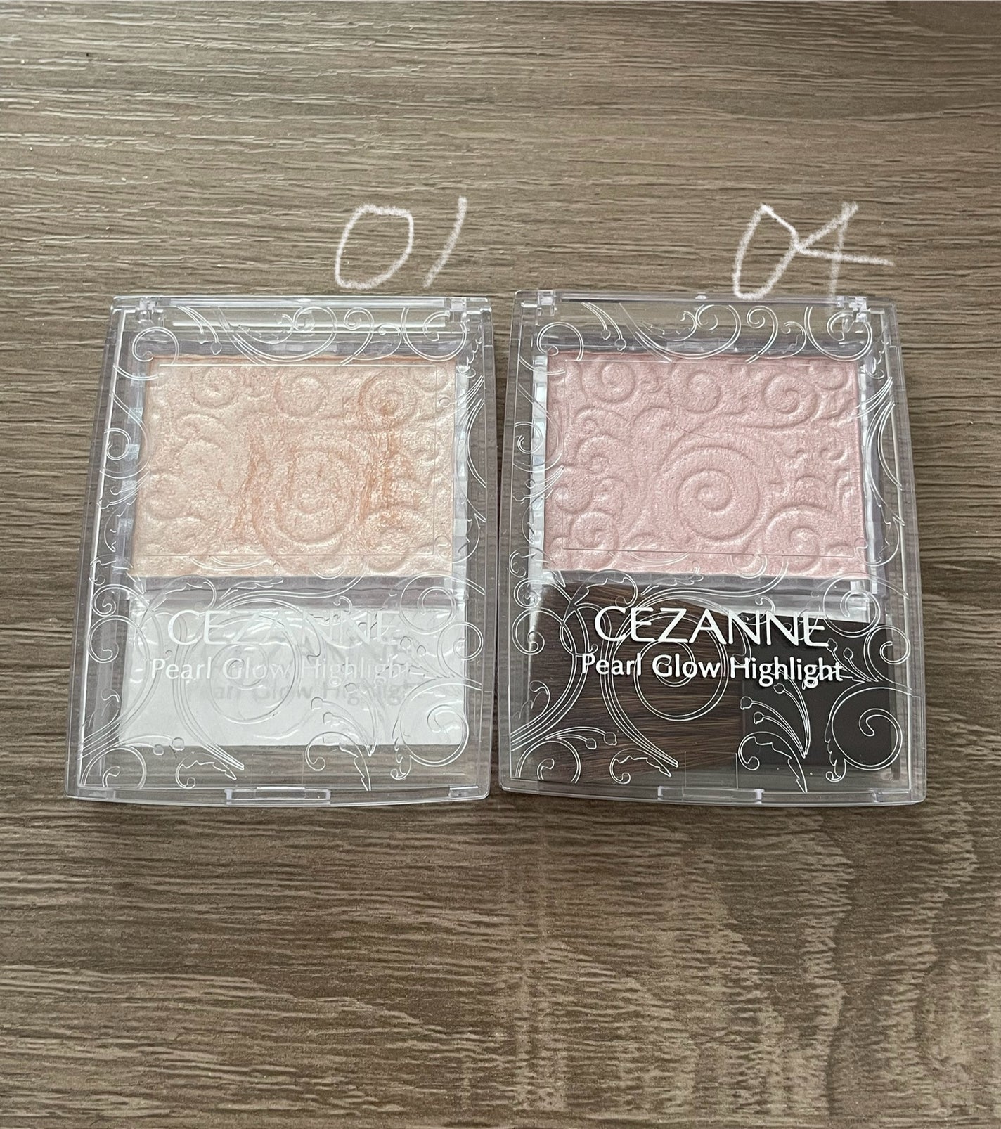パールグロウハイライト/CEZANNE/パウダーハイライトを使ったクチコミ(1枚目)