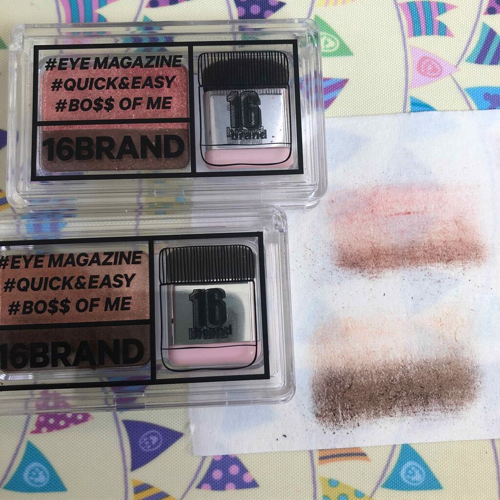 16 EYE MAGAZINE/16BRAND/アイシャドウパレットを使ったクチコミ(1枚目)