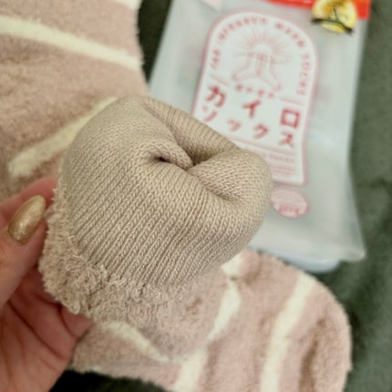 ぽかぽかカイロソックス/カイロソックス/暖かい靴下を使ったクチコミ(4枚目)