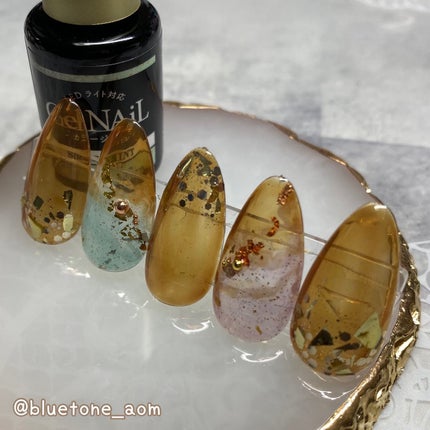 ジェルネイル(ライト対応)/セリア/ジェルネイルを使ったクチコミ(2枚目)