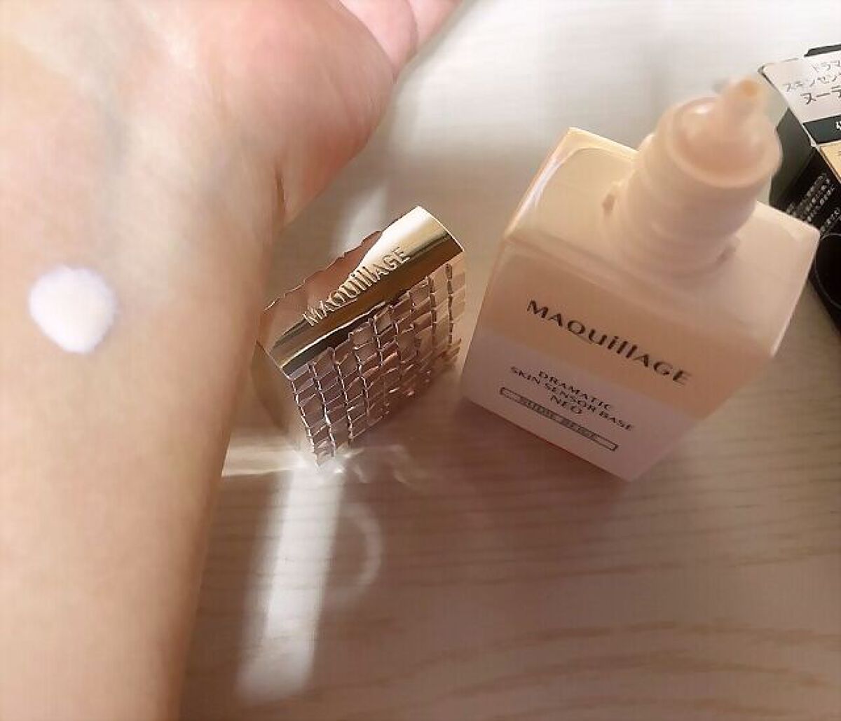 ドラマティックスキンセンサーベース NEO/マキアージュ/化粧下地を使ったクチコミ(3枚目)