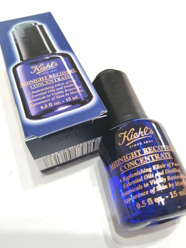 キールズ ミッドナイトボタニカル コンセントレート 15ml/Kiehl's/フェイスオイルを使ったクチコミ（1枚目）