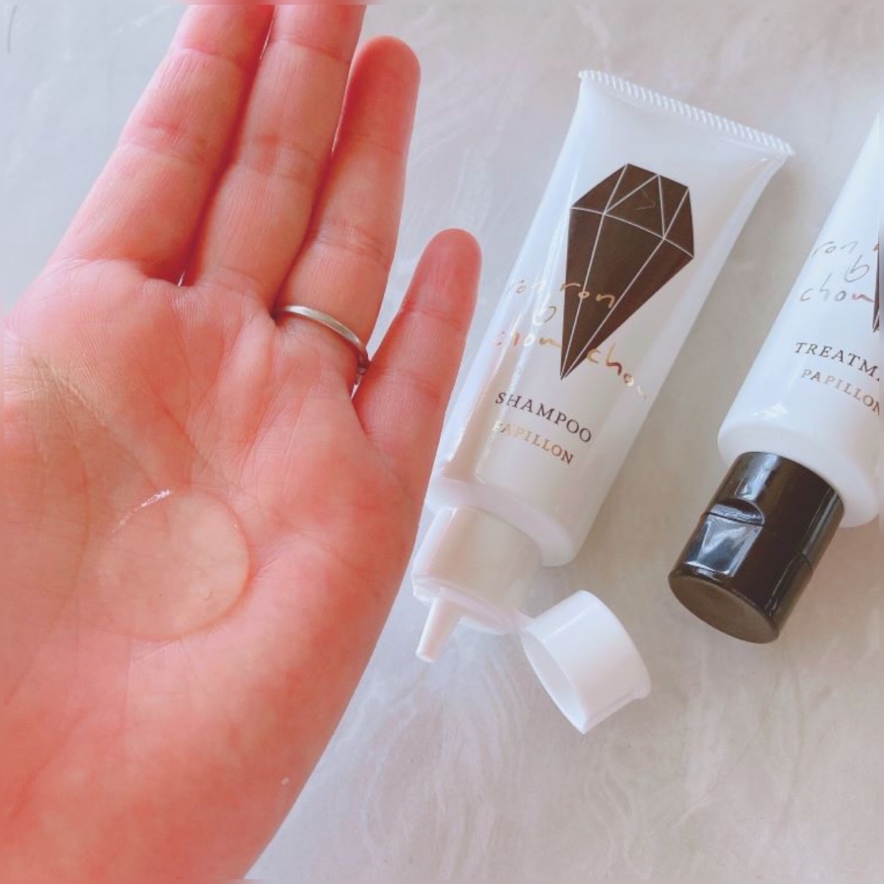 フィッティングセット/ron ron b chou chou/市販シャンプーを使ったクチコミ（3枚目）