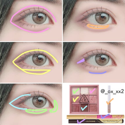 3CE マルチアイカラーパレット/3CE/アイシャドウパレットを使ったクチコミ(2枚目)