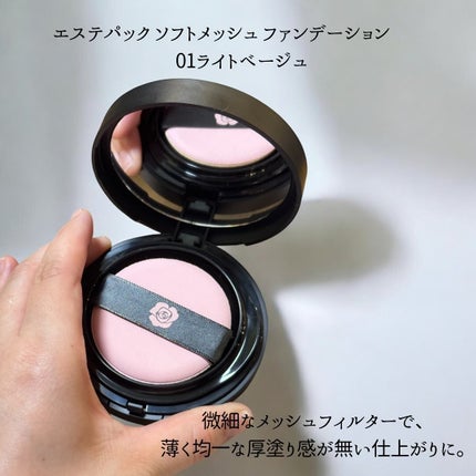 エステパック ソフトメッシュ ファンデーション/ステファニー/その他ファンデーションを使ったクチコミ(3枚目)