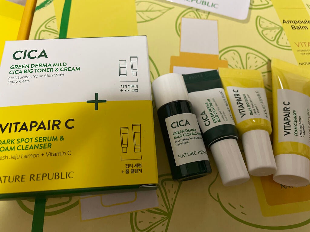 ビタペアC 集中美容液スペシャルセット/ネイチャーリパブリック/美容液を使ったクチコミ(6枚目)