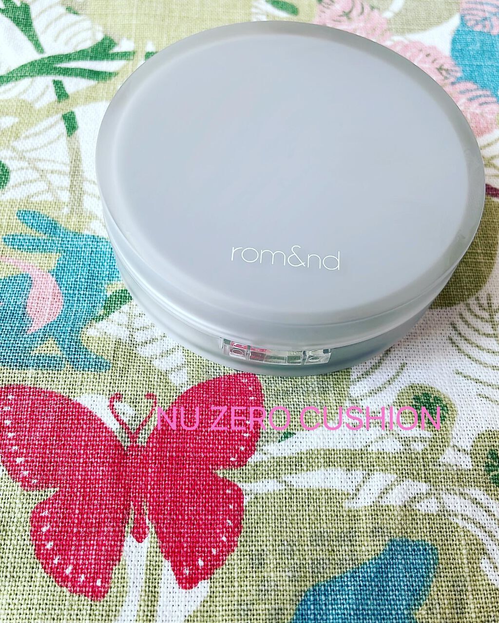 ヌーゼロクッション/rom&nd/クッションファンデーションを使ったクチコミ(1枚目)