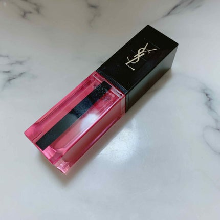 ルージュ ピュールクチュール ヴェルニ ウォーターステイン/YVES SAINT LAURENT BEAUTE/口紅を使ったクチコミ(2枚目)