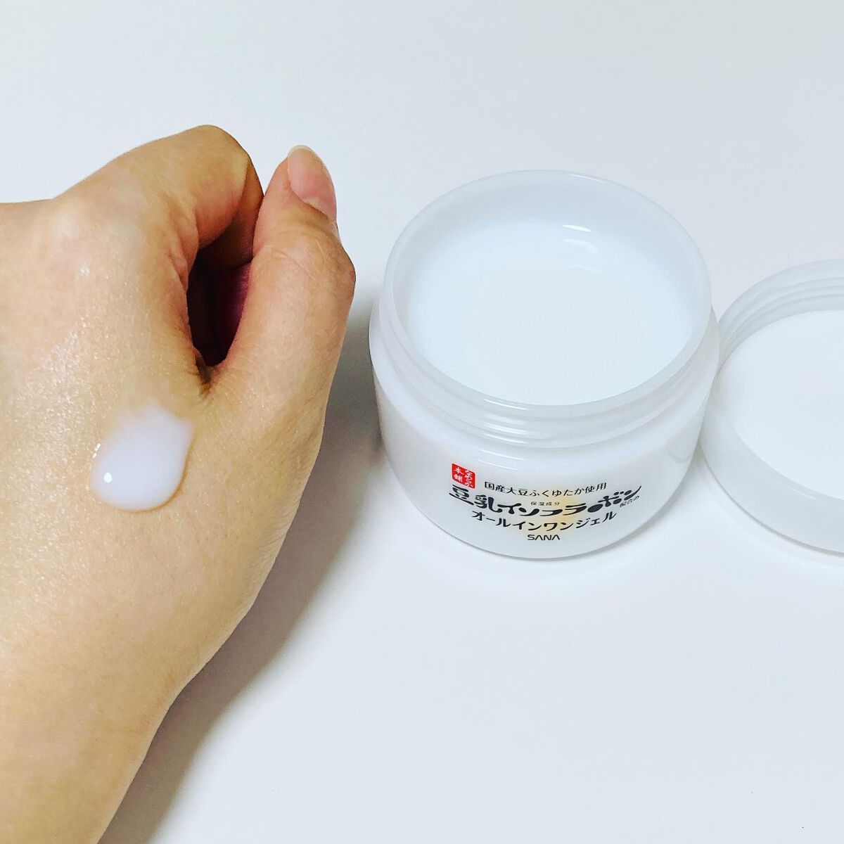 とろんと濃ジェル NC /なめらか本舗/オールインワン化粧品を使ったクチコミ(3枚目)