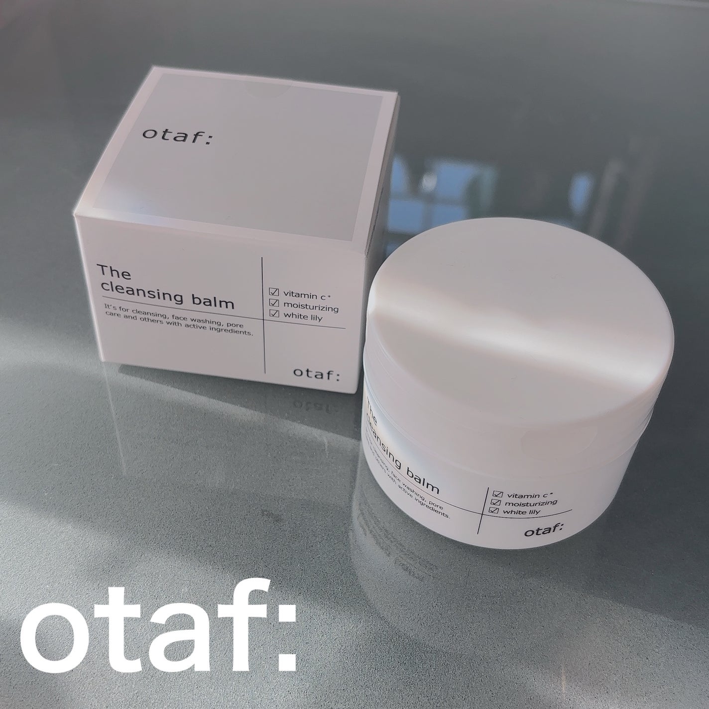 クレンジングバーム/otaf:/クレンジングバームを使ったクチコミ(1枚目)