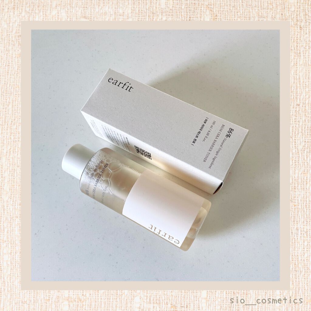 バイオム セラ バリア トナー/earfit/化粧水を使ったクチコミ（1枚目）