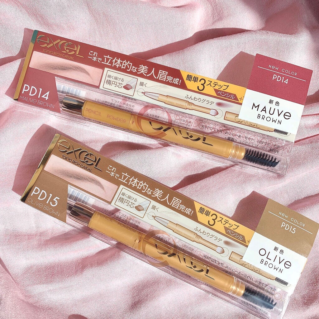 パウダー&ペンシル アイブロウEX/excel/アイブロウペンシルを使ったクチコミ(3枚目)