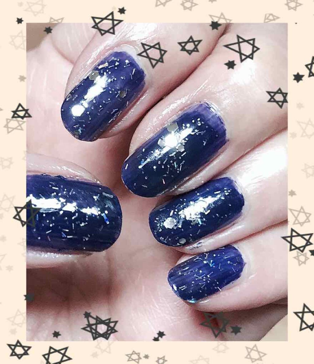 ＳＰＩＮＮＳ ネイルカラー ナイト/DAISO/マニキュアを使ったクチコミ（1枚目）