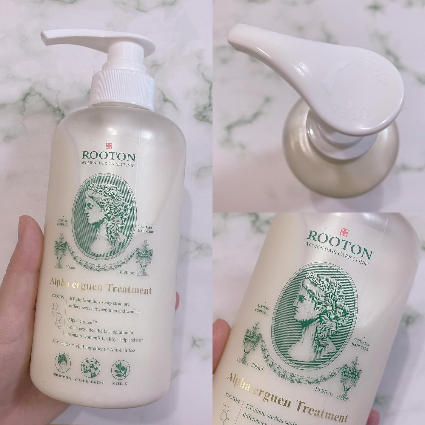 アルファエルゲンンシャンプー/トリートメント/ROOTON/市販シャンプーを使ったクチコミ(4枚目)