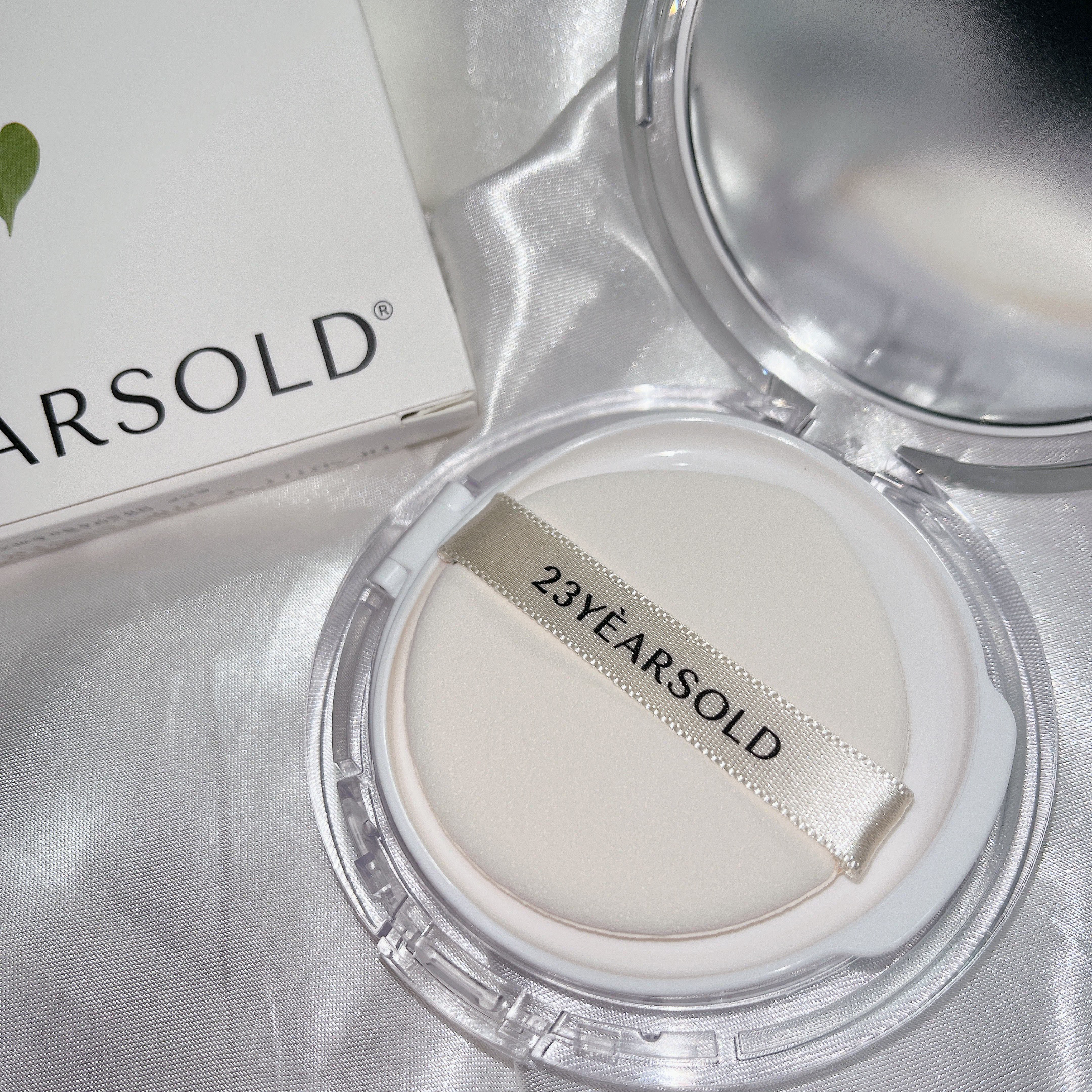 ハートリーフシーンカバークッション/23years old/クッションファンデーションを使ったクチコミ（2枚目）