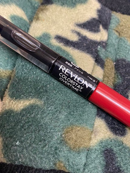 カラーステイ オーバータイム リップカラー/REVLON/リップグロスを使ったクチコミ(1枚目)