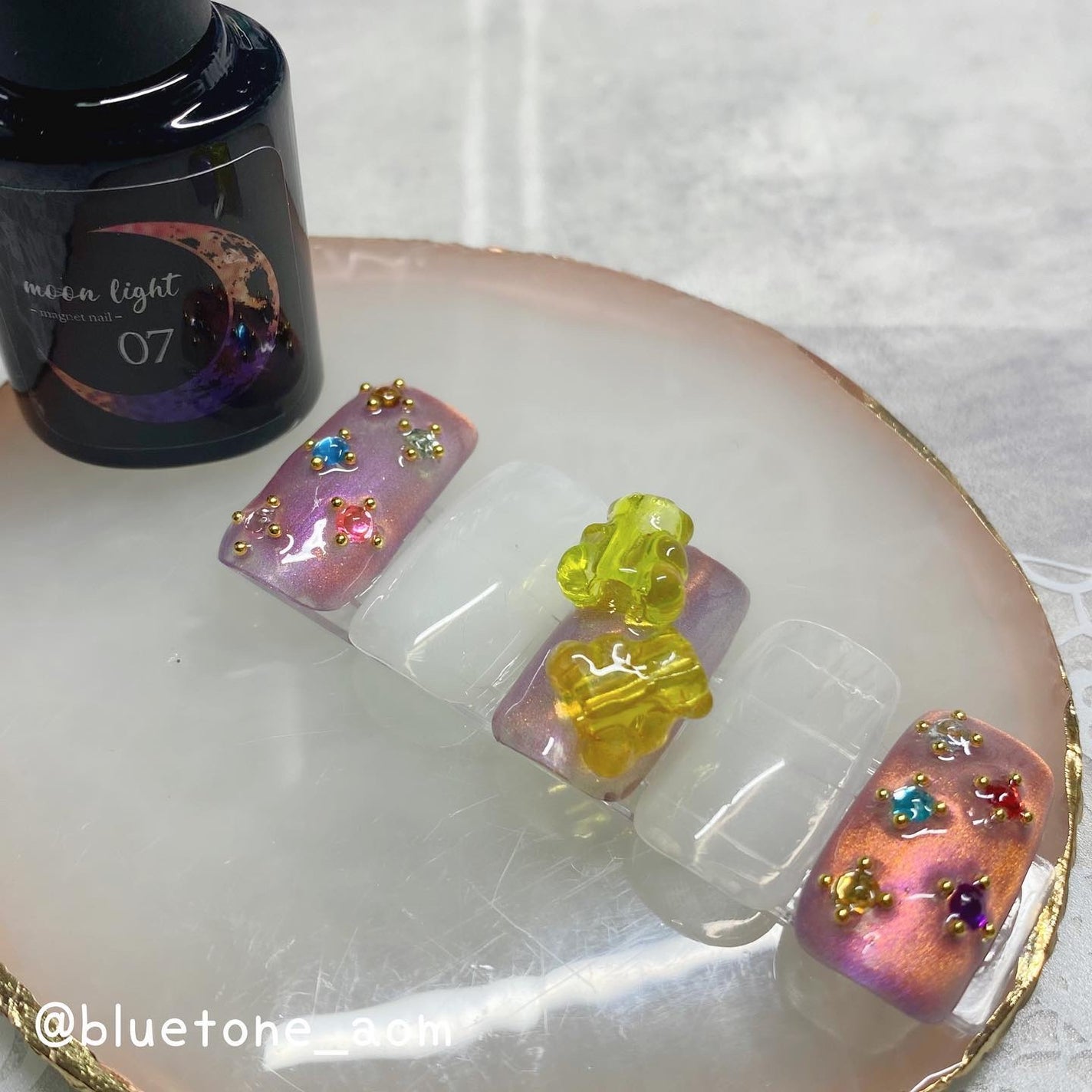 ジェルネイル(ライト対応)/セリア/ジェルネイルを使ったクチコミ(7枚目)