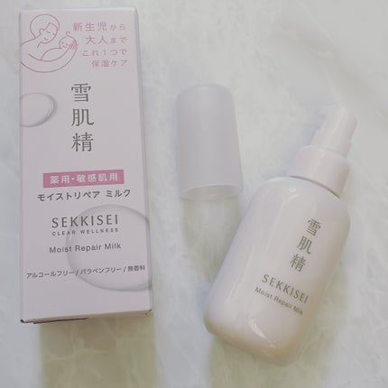 クリアウェルネス モイストリペア ミルク/雪肌精/乳液を使ったクチコミ(3枚目)