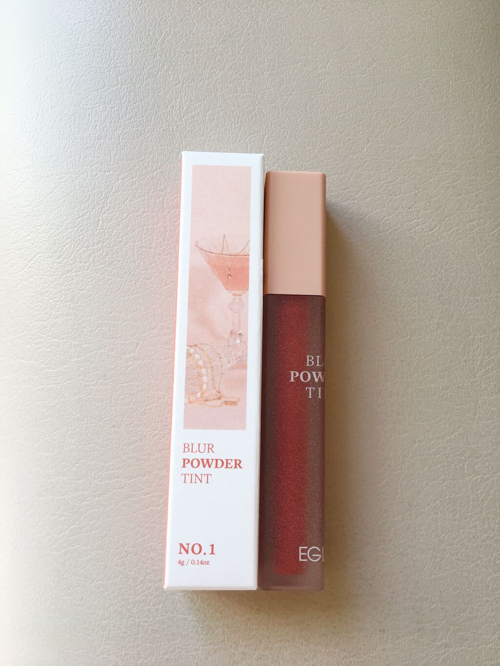 ブラーパウダーティント/EGLIPS/リップティントを使ったクチコミ(1枚目)